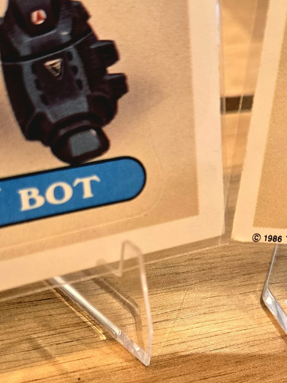 Garbage Pail Kids 1986 ROY Bot #87b Rare!Error Lot of 2 (Print and Copyright)